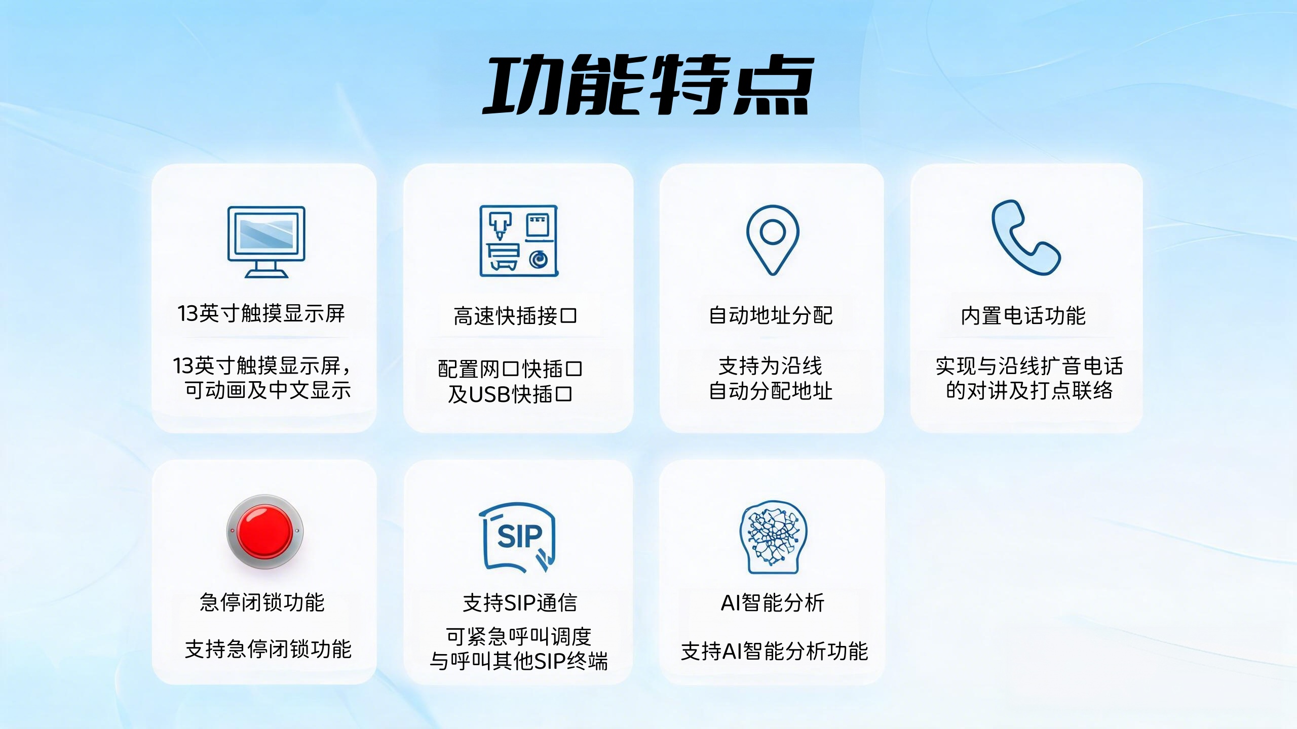 jimeng-2026-08-26-4611-1、13英寸触摸显示屏，可动画及中文显示； 2、配置网口快插口及USB快插口 3...
